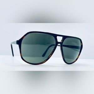 Vintage Rem York Brown Pilot Sunglasses Frames Only